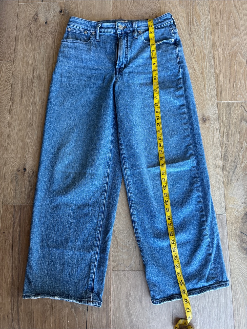 Madewell curvy perfect vintage wide leg jean